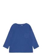 Nmmvebbe Ls Boxy Top N1 Tops Shirts Long-sleeved Shirts Blue Name It
