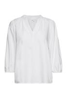 Lr-Naja Tops Blouses Long-sleeved White Levete Room
