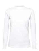 Ladies First Skin Round Neck Sport T-shirts & Tops Long-sleeved White ...