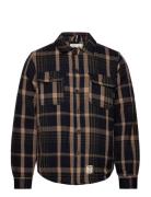 Fat Moose Connor Quilt Overshirt Brun