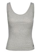 Tank Top Sport T-shirts & Tops Sleeveless Grey Adidas Underwear