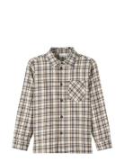 Nkmresoren Ls Shirt Tops Shirts Long-sleeved Shirts Multi/patterned Na...