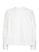 Shirt Tops Shirts Long-sleeved White Sofie Schnoor