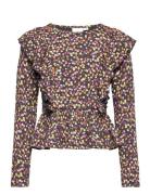 Tnhollie L_S Tee Tops Blouses & Tunics Multi/patterned The New