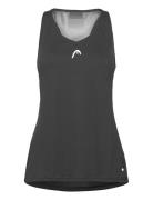 Spirit Tank Top Women Sport T-shirts & Tops Sleeveless Black Head
