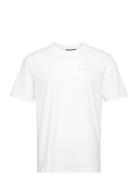 Dale Seasonal Print Tee Designers T-shirts Short-sleeved White J. Lind...