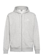 New Balance Sport Essentials Logo French Terry Full Zip Grå