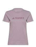 Adidas Terrex Terrex Classic Logo T-Shirt Lila