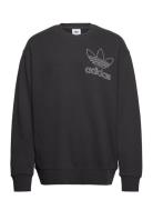 Outl Tref Crew Sport Sweat-shirts & Hoodies Sweat-shirts Black Adidas ...