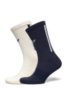 Prem Crew 2Pp Sport Socks Regular Socks Multi/patterned Adidas Origina...