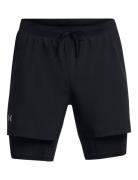 Under Armour Ua Launch 5'' 2-In-1 Shorts Svart