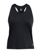 Ua Launch Singlet Sport T-shirts & Tops Sleeveless Black Under Armour