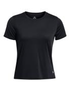 Ua Launch Shortsleeve Sport T-shirts & Tops Short-sleeved Black Under ...