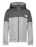 The North Face B Mountain Athletics Full Zip Hoodie Grå