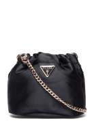 Velina Mini Pouch Bags Top Handle Bags Black GUESS