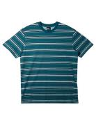 Notice Mix Stripe Ss Sport T-shirts Short-sleeved Blue Quiksilver