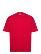 T-Boggy-Megoval-D T-Shirt Tops T-shirts Short-sleeved Red Diesel