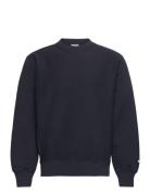 Nudie Jeans Hasse Crew Neck Navy Marinblå