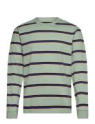 Leffco Ls Tops T-shirts Long-sleeved Green VANS