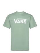 Mn Vans Classic Sport T-shirts Short-sleeved Green VANS