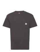 Ww Pocket Tee Tops T-shirts Short-sleeved Black Lee Jeans