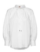 Bipete Tops Shirts Long-sleeved White BOSS