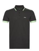 Paddy 1 Sport Polos Short-sleeved Black BOSS