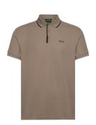 Paddy 2 Sport Polos Short-sleeved Brown BOSS