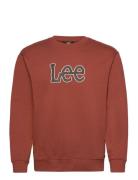 Core Sws Tops Sweat-shirts & Hoodies Sweat-shirts Red Lee Jeans