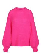 Florie Rn Sweater Tops Knitwear Jumpers Pink Once Untold