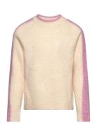 Kids Only Kogsara L/S Panel O-Neck Knt Beige