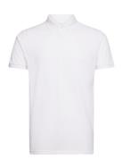 Albert Ss Organic Recycle Tops Polos Short-sleeved White Kronstadt