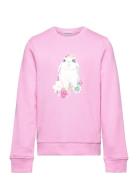Photoprint Sweatshirt Tops Sweat-shirts & Hoodies Sweat-shirts Pink To...
