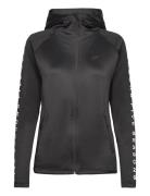 Jasna Jkt W Sport Sweat-shirts & Hoodies Hoodies Black Five Seasons