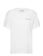T-Shirt Tops T-shirts & Tops Short-sleeved White Sofie Schnoor