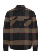 Brixton Bowery L/S Flannel Svart