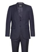 H-Jeckson-2Pcs-224 Suits & Blazers Blazers Single Breasted Blazers Nav...