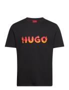 Danda Designers T-shirts Short-sleeved Black HUGO