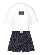 Calvin Klein S/S Short Set Vit