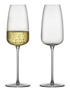 Lyngby Glas Champagneglas Veneto 2 Stk. Nude