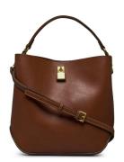 Shopper Bag With Padlock Bags Small Shoulder Bags-crossbody Bags Brown...