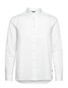 Lexington Clothing Sanna Organic Cotton Light Oxford Shirt Vit