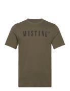 Style Austin Tops T-shirts Short-sleeved Green MUSTANG