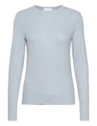 Lr-Ika Tops T-shirts & Tops Long-sleeved Blue Levete Room