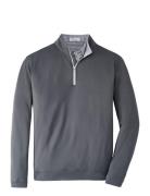 Peter Millar Perth Stretch 1/4 Zip Grå