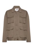 Zelda Jacket Outerwear Jackets Light-summer Jacket Khaki Green Twist &...