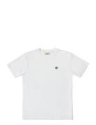 Emilio White Tee Tops T-shirts Short-sleeved White Pompeii