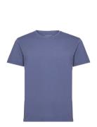 Gmt Dye Tee Tops T-shirts Short-sleeved Blue Hackett London
