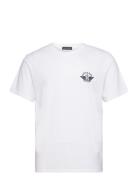 Graphic Tee Graphic Tops T-shirts Short-sleeved White Dockers