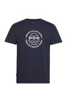 Sandö T-Shirt Tops T-shirts Short-sleeved Navy Makia